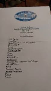 Cultural Arts student authors program