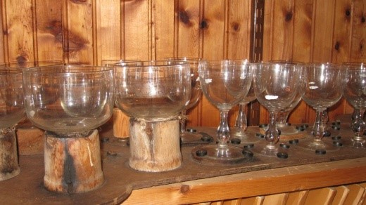 glassmusic in storehouse